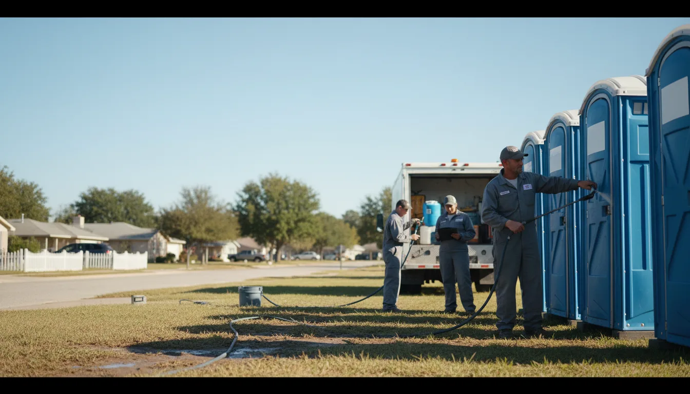 Long-Term Portable Toilet Rental in Fairview, MI near me
